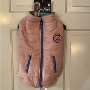 Pink and Gray LuvGear Dog Coat NWT